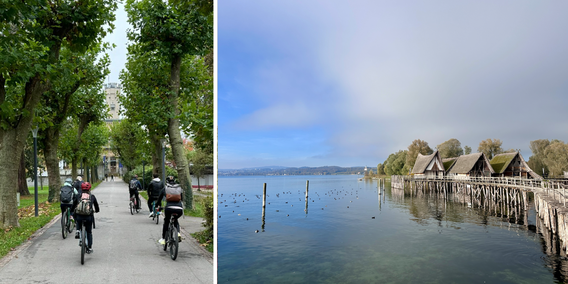 Unser Büro auf Fahrradtour